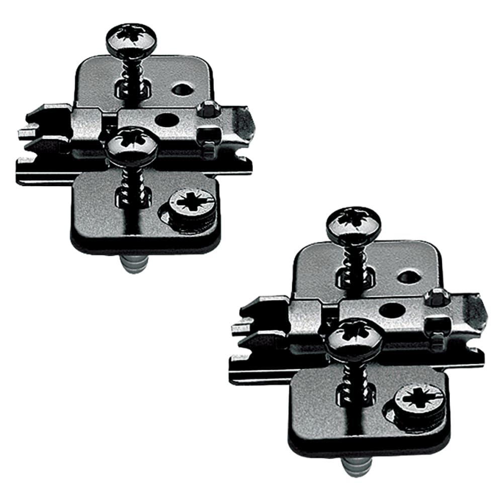 Blum CLIP Cruciform Mounting Plate - Screw On - 3mm Spacing  