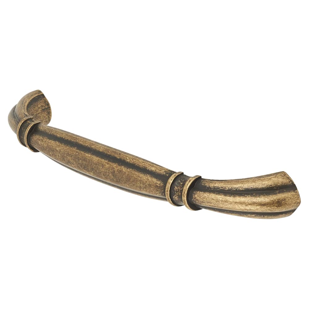 Altro Ivy 14mm D-Bar Cabinet Pull Handle - 128mm Centres - Antique Brass