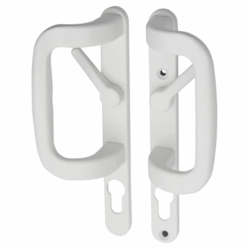 Patioslide Single Patio Door Kit White 200kg 3000mm Track IronmongeryDirect Same Day