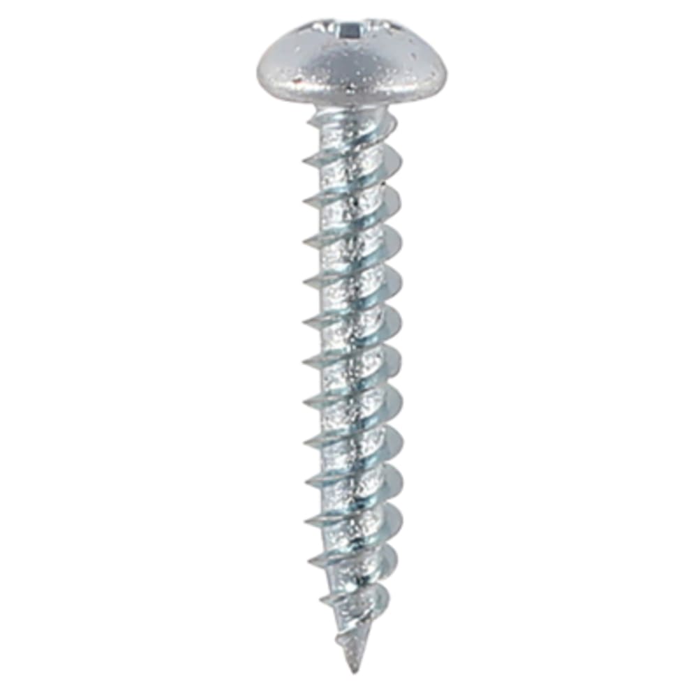 TIMco Round Head Twin Thread Pozi Screw 8 x 3/4 Inch Pack 200