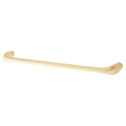 Altro Keswick 7mm D-Bar Cabinet Pull Handle - 224mm Centres - Satin Brass