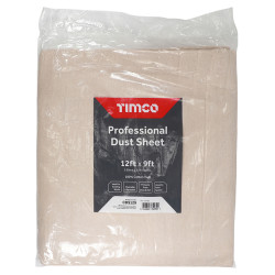 TIMCO Professional Dust Sheet - 12' x 9'