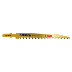 Reisser T234X Jigsaw Blade for Wood & Plastic - 117 x 10 x 1.45mm - 10 TPI - Pack of 5