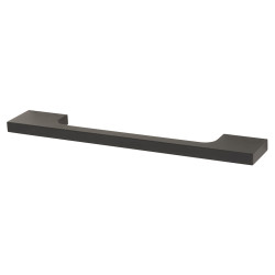 Altro Bibury 8mm Slim D-Bar Cabinet Pull Handle - 160mm Centres - Matt Black