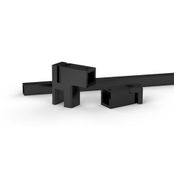 Bohle Reinforcement Bar Set - Square - 1210mm Length - Black