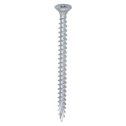 TIMCO C2 Exterior Pozi Countersunk Wood Screws - 5.0 x 70mm - Silver Organic - Pack of 200