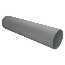 Manrose 6"/150mm PVC Solid Ducting - 500mm - Grey
