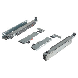 Blum TIP-ON Push to Open BLUMOTION Soft Close Drawer Runner - Full Extension - 400mm Length - 20kg