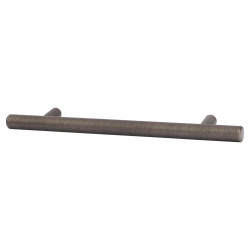 Altro 12mm T-Bar Cabinet Pull Handle - 160mm Centres - Brushed Pewter Effect