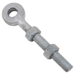 Adjustable Gate Eye - 115mm for 12mm Pin - Galvanised - Pair