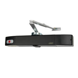 Agrippa Acoustic Fire Door Closer - Power Size 4 - Black