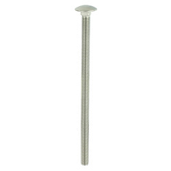 TIMCO Carriage / Coach Bolt - M8 x 150mm - A2 Stainless Steel - Pack of 5