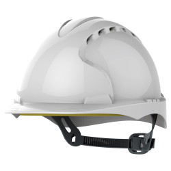 JSP EVO2 Vented Safety Helmet - White