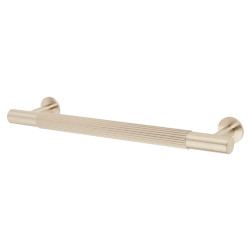 Carlisle Brass 12.5mm Lines T-Bar Cabinet Pull Handle - 160mm Centres - Satin Nickel