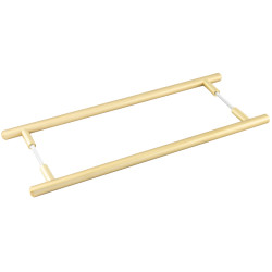 Burlington by Frelan Satin Brass 20mm T-Bar Door Pull Handle - B2B - 425mm c/c - Belgrave Range