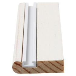 Timber Parting Bead - 7 x 25mm - 3000mm Length - Primed White - Pack of 10