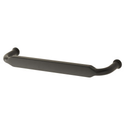 Altro Eton 12mm D-Bar Cabinet Pull Handle - 128mm Centres - Matt Black
