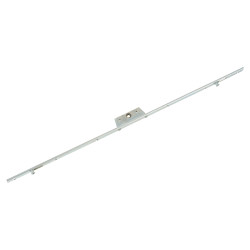 Avocet Slim U-Rail Offset Espagnolette uPVC Window Lock - 600mm Length - 20mm Backset - 8mm Cam