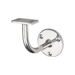 Steelworx Handrail Bracket - 85mm Projection - Polished Stainless Steel