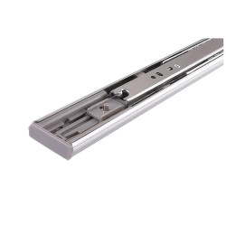Klug 35mm Ball Bearing Soft Close Drawer Runner - Full Extension - 550mm Length - 25kg - Zinc