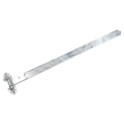 Heavy Duty Reversible Hook & Band Gate Hinge - 920 x 64mm - Galvanised - Pair