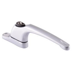 ERA uPVC/Timber Maxim Inline Espagnolette Locking Multipoint Window Handle - Dual - Satin Chrome