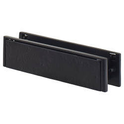 Olde Forge Sleeved Letter Plate - 270 x 70mm - Black Iron
