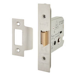 Altro Heavy Duty Flat Latch - 66mm Case - 44mm Backset - Satin Stainless Steel