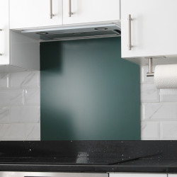 Altro Aluminium Kitchen Splashback - 900 x 750mm - Matt Green