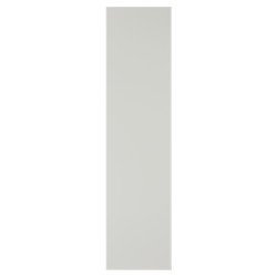 Hoppe AR624A Nylon Self-Adhesive Plain Finger Plate - 305 x 75mm - Diamond White