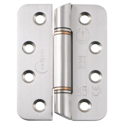 Eclipse Thrust Bearing Grade 14 Anti-Ligature Butt Hinge - 102 x 76 x 3mm - Satin Stainless - Pair