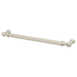 Altro Whitby Lines 10mm T-Bar Cabinet Pull Handle - 224mm Centres - Satin Nickel