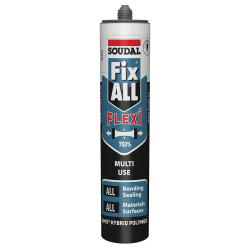 Soudal Fix All Classic Flexi Sealant & Adhesive - 290ml - White