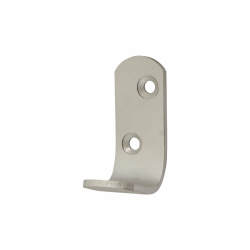 Touchpoint Single Coat Hook - 47 x 20mm - Aluminium - Pack of 10
