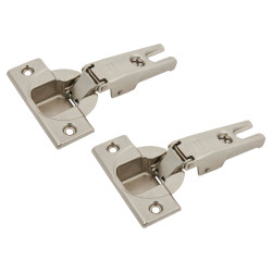 Blum MODUL Refrigerator Facade Cabinet Hinge - 95° - Sprung - Overlay - Zinc Plated - Pair