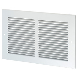 Lorient Vent Cover Grille - 300 x 195mm to suit Transfer Vent 250 x 150mm - Satin Silver