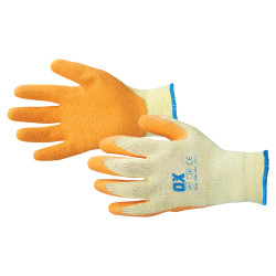 OX Latex Grip Gloves - Medium