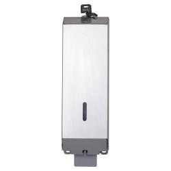 Metlex Kepler Wall Mounted Soap Dispenser - 100 x 112 x 320mm - Brushed Stainless Steel