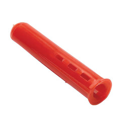 Plastic Wall Plug - Screw Size 6-10 x 30mm - Red - Pack of 1000