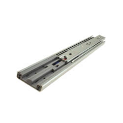 Klug 45.5mm Ball Bearing Soft Close Drawer Runner - Full Extension - 450mm Length - 25kg - Zinc
