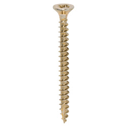 TIMCO Classic Pozi Countersunk Wood Screws - 4.0 x 45mm - Yellow Zinc - Pack of 200