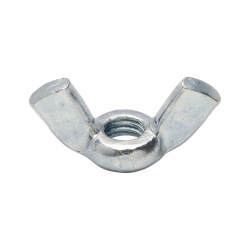 Wing Nut - M6 - Bright Zinc Plated - Pack of 10