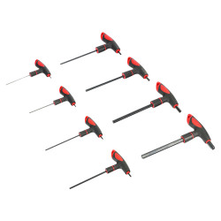 TIMCO T-Handle Hex Key Set - 8 Pieces