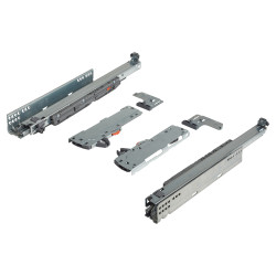 Blum TIP-ON Push to Open BLUMOTION Soft Close Drawer Runner - Full Extension - 450mm Length - 40kg