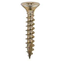 TIMCO Classic Pozi Countersunk Wood Screws - 5.0 x 30mm - Yellow Zinc - Pack of 200