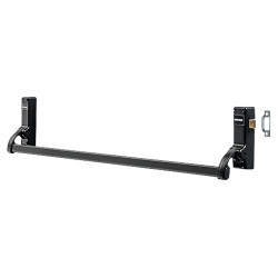 Arrone AR882 Single Door Panic Latch - Timber Door - Matt Black