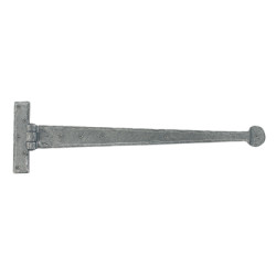 Olde Forge Door Tee Hinge - 457 x 127mm - Pewter - Pair