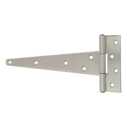 GateMate Heavy Duty Gate/Door Scotch Tee Hinge - 300 x 47mm - 316 Stainless Steel - Pair