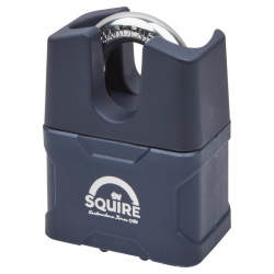 Squire Stronglock Laminated Steel Closed Shackle Padlock - 51mm Body - 6 x 16mm Shackle - Blue