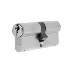 Eurospec 10 Pin 80mm Euro Double Cylinder - 40 + 40mm - Satin Chrome - Keyed to Differ